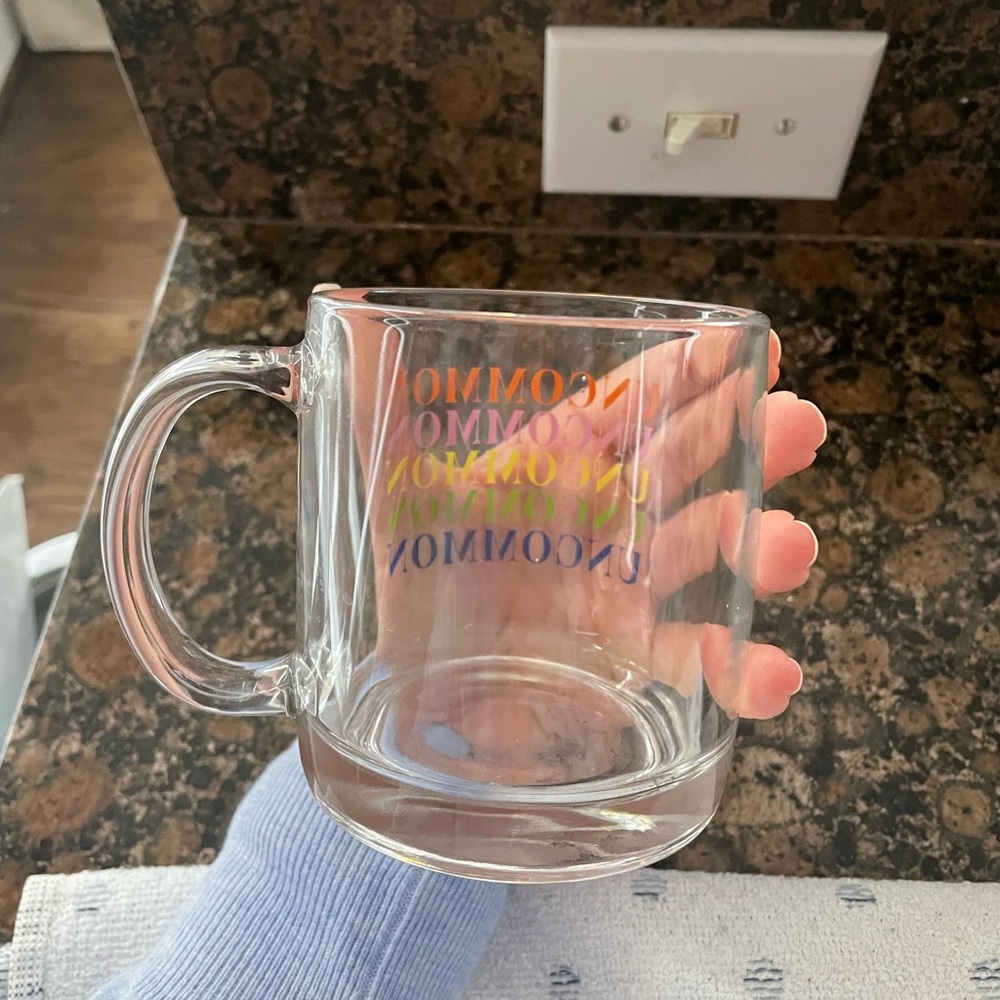 UNCOMMON JAMES Uncommon Coffee/Tea mug *glass* - Picture 3 of 3